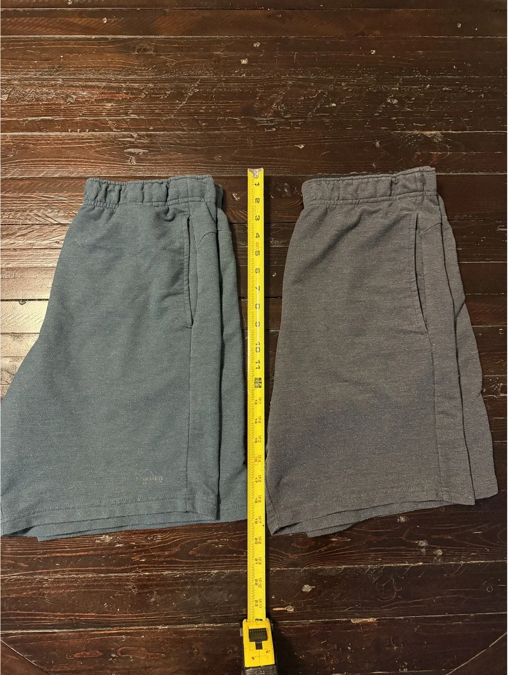Eddie Bauer Men’s Medium Shorts Lot of 2 Gray Blue Drawstring Lounge Casual